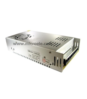 آداپتور سوئیچینگ صنعتی100% فن دار 12V/30A