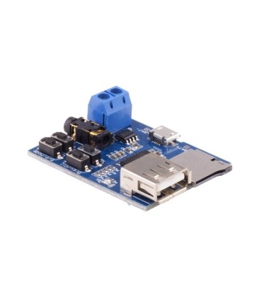 ماژول پخش MP3 با پشتیبانی از USB,micro SD