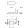 کریستال 12.000Mhz - SMD