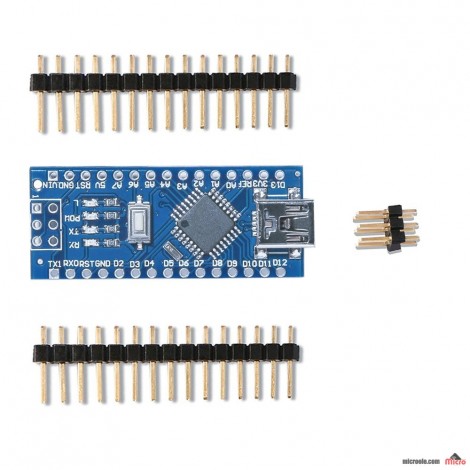 آردوینو نانو Arduino Nano ATmega328P 5V 16MHz CH340G