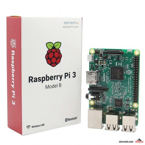 رزبری پای 3 Raspberry Pi 3 B - element14