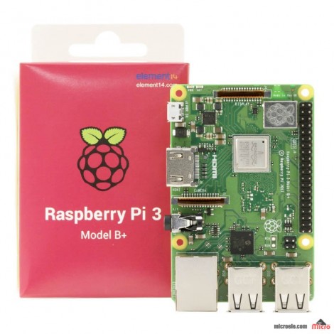 رزبری پای B+ 3 انگلستان Raspberry Pi 3 B+ UK - element14