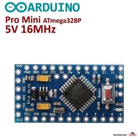 آردوینو پرو مینی Arduino Pro Mini ATmega328P 5V 16MHz