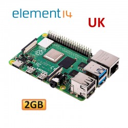 رزبری پای 4 Raspberry Pi4 B 2GB element14-UK