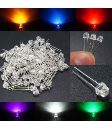 LED آبی کلاهی HG - بسته 1000 تایی