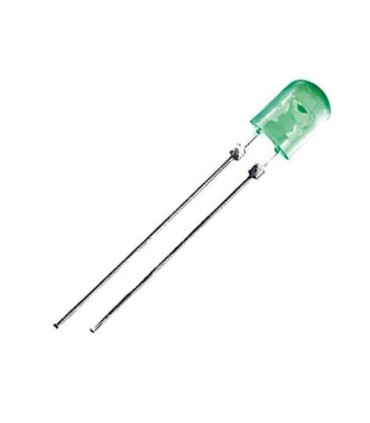 OVAL LED سبز خودرنگ CZ-546GUD-2S  - بسته 1000 تایی