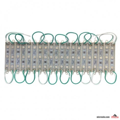 LED بلوکی 3*1 - 5050 سبز class B - بسته 20 تایی