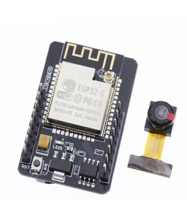 برد توسعه ESP32-S همراه با دوربین OV2640