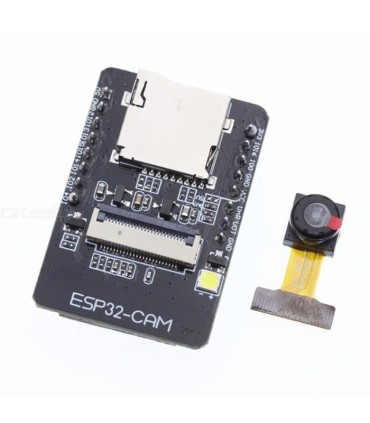 برد توسعه ESP32-S همراه با دوربین OV2640