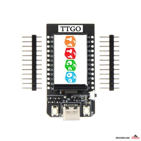 برد توسعه TTGO T-Display ESP-32 & LCD