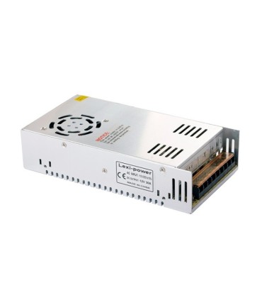 آداپتور سوئیچینگ صنعتی فن دار 12V/30A