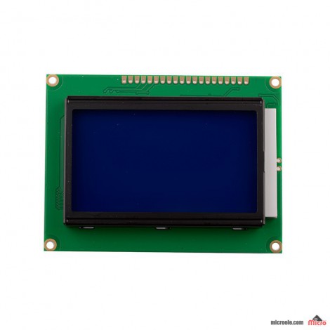 LCD گرافیکی  128*64 آبی