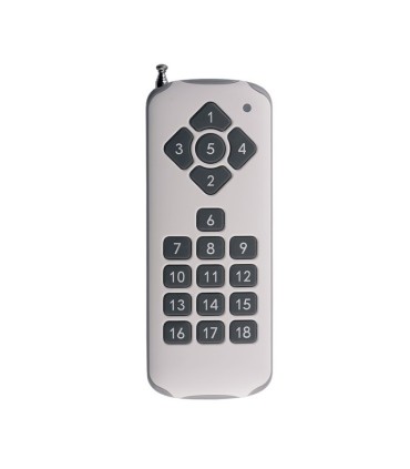 ریموت 18 کانال برد بلند کد لرنینگ MEC17-LN4