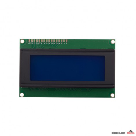 LCD 4*20  کاراکتری آبی