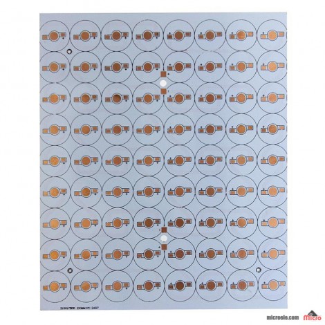 PCB آلومینیومی 72W LED