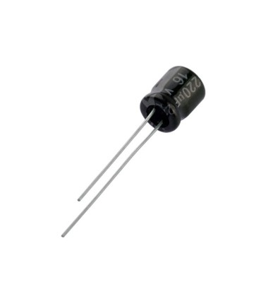 خازن الکترولیتی 220uf - 16V