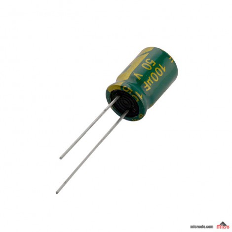 خازن الکترولیتی 100uf - 50V