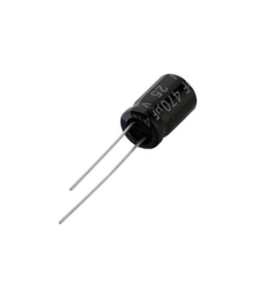 خازن الکترولیتی 470uf - 25V