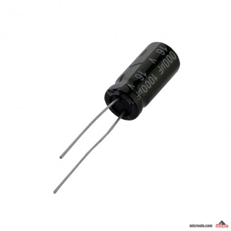 خازن الکترولیتی 1000uf - 16V