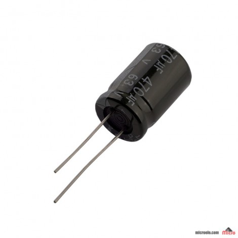 خازن الکترولیتی 470uf - 63V