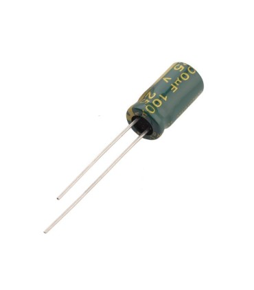 خازن الکترولیتی JWCO  100uf - 25V / LF