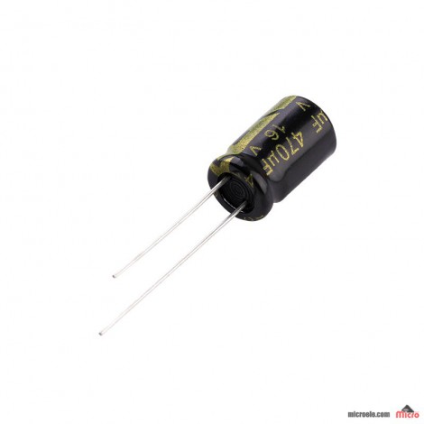 خازن الکترولیتی 470uf - 16V / HGD