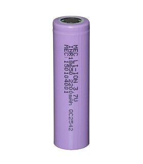 باتری قابل شارژ لیتیوم یون 3.6v-2200mAh سایز 18650 آبی
