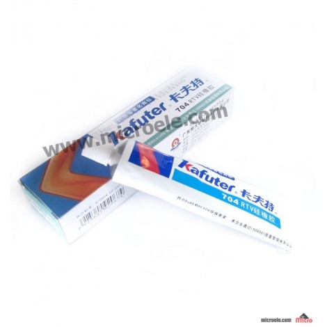 چسب سیلیکون kafuter 704